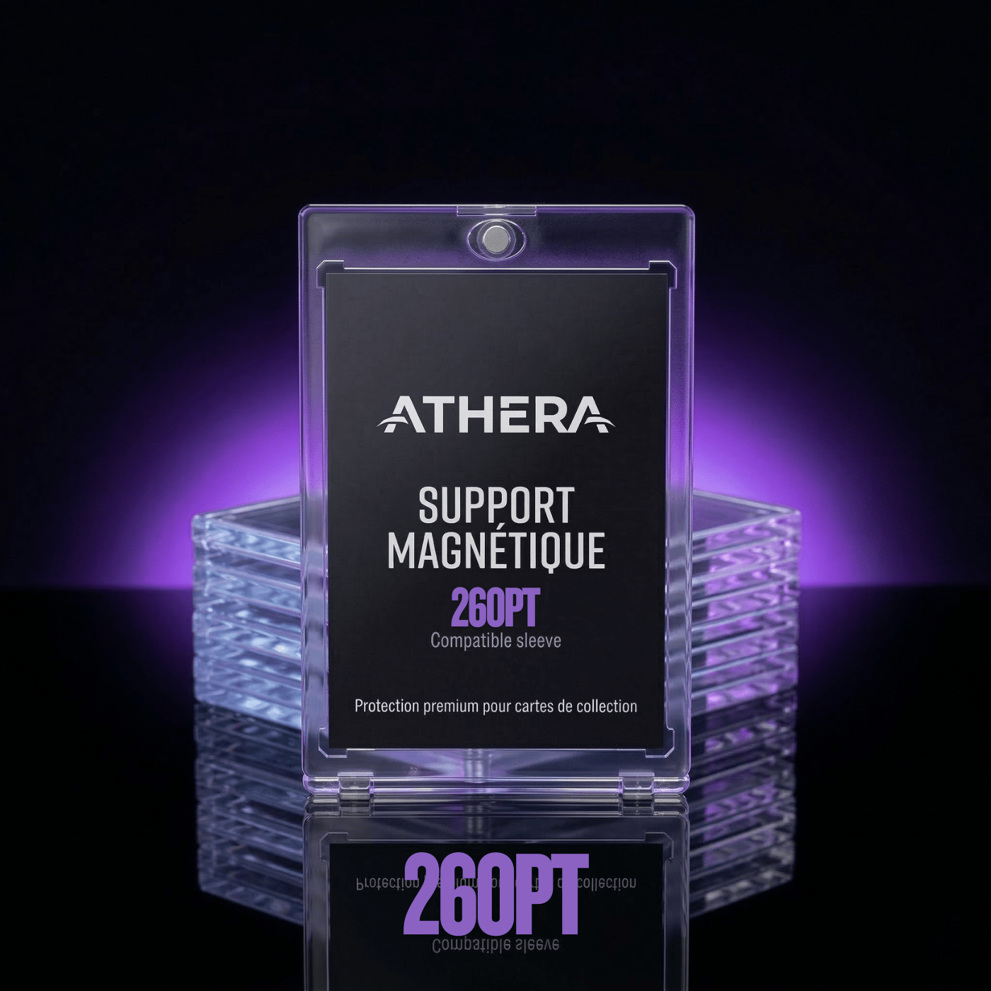 3 Porte - Carte Magnétique 260PT One Touch — Booklet & Quad Patch | Stock France | ATHERA360 - ATHERA360