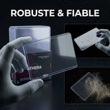 Pack 100 : Toploaders ATHERA (x100) - Pack Master Collection - Protection Totale Cartes 35PT - ATHERA360