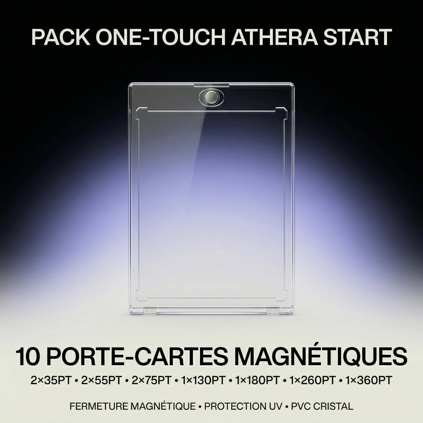 Pack One - Touch Athera Start – Assortiment 35PT à 360PT | Porte - Cartes Magnétique - ATHERA360