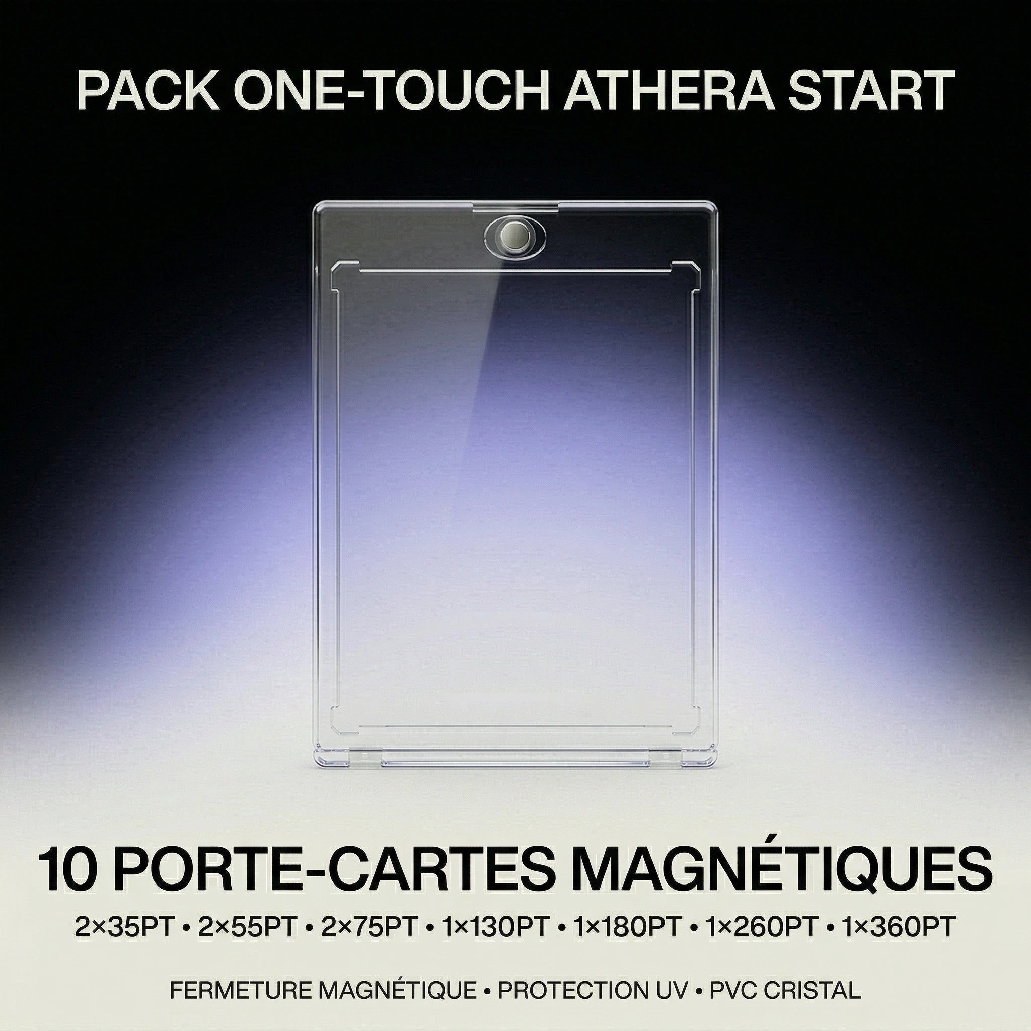 Pack One - Touch Athera Start – Assortiment 35PT à 360PT | Porte - Cartes Magnétique - ATHERA360