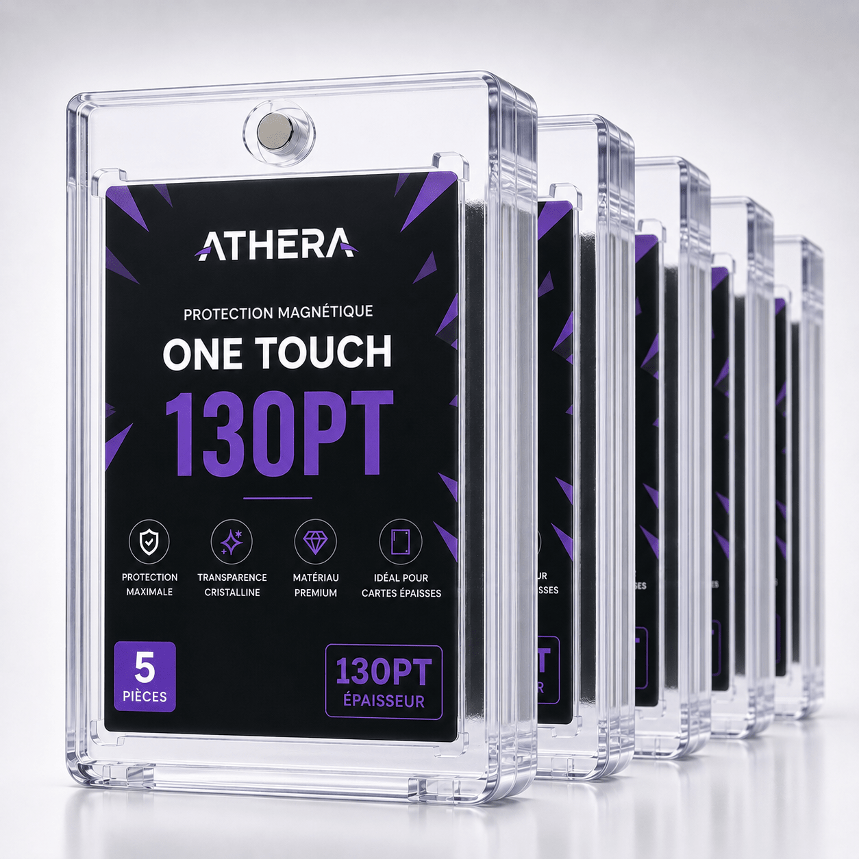 Support Magnétique One - Touch ATHERA 130PT Lot de 5 | Protection One - Touch magnétique 130PT - ATHERA360