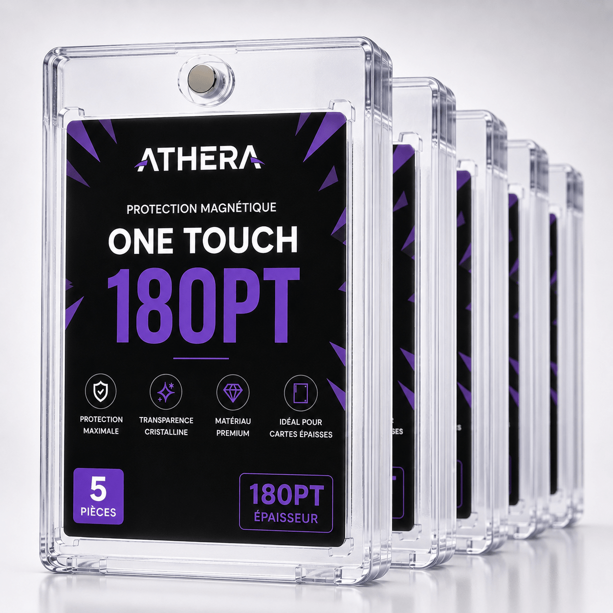 Support Magnétique One - Touch ATHERA 180PT Lot de 5 | Protection One - Touch magnétique 180PT - ATHERA360